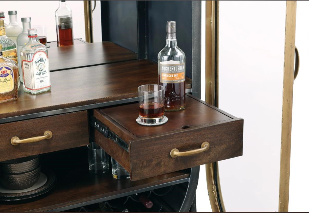 Portable liquor clearance cabinet